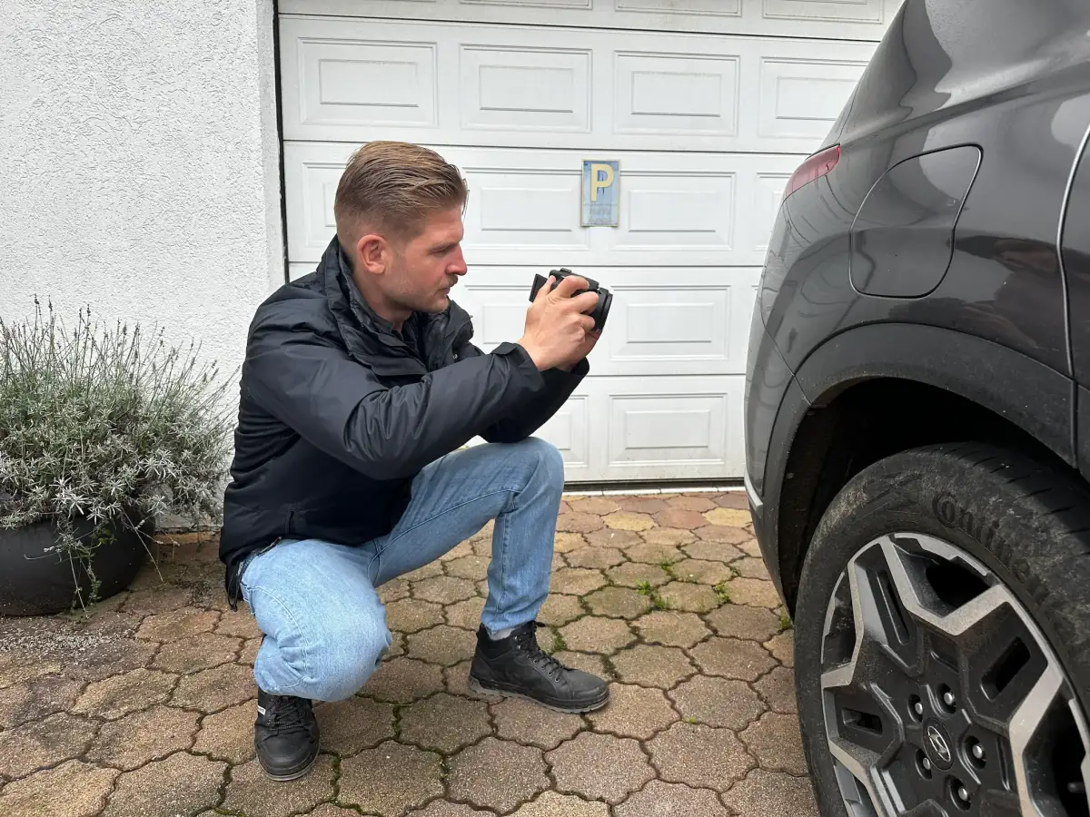 Detailaufnahme: Patrick Wagner Unfallgutachter